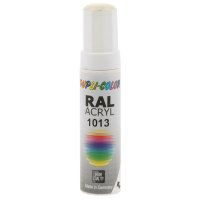 DupliColor DS Acryl-Lack RAL 1013 perlweiß glänzend (12ml)