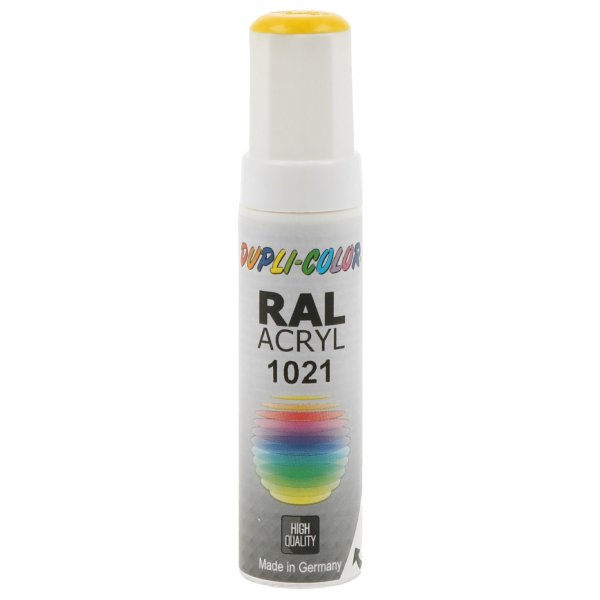 DupliColor DS Acryl-Lack RAL 1021 rapsgelb glänzend (12ml)