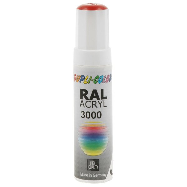 DupliColor DS Acryl-Lack RAL 3000 feuerrot glänzend (12ml)