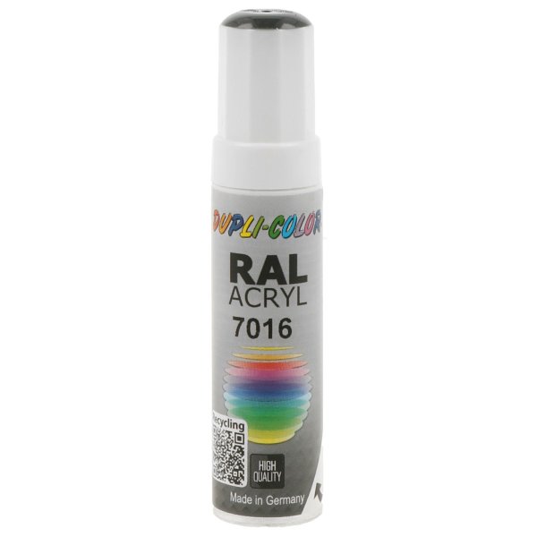 DupliColor DS Acryl-Lack RAL 7016 anthrazitgrau glänzend (12ml)