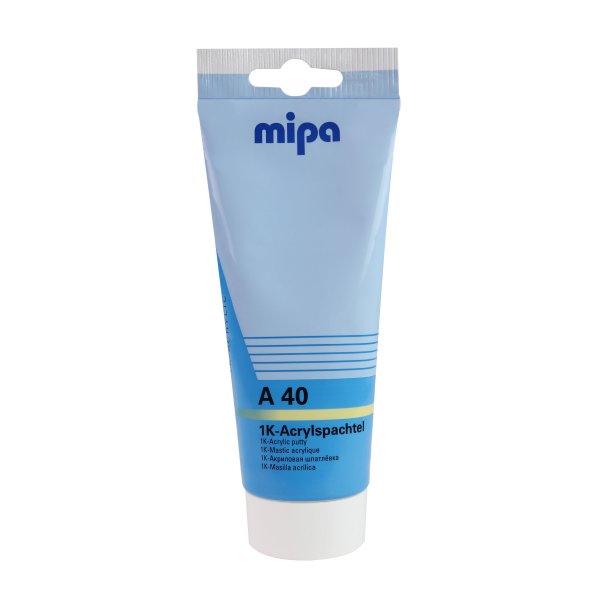 Mipa 1K Acryl Feinspachtel A40 (Tube 250g)