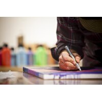 Montana Outline Silver M1100 0,7mm Acrylic Marker extra feine Spitze (1Stk)