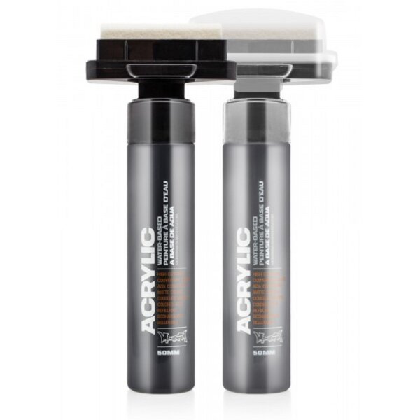 Montana Metallic Silber 30mm Acrylic wasserbasierter Marker (1Stk)