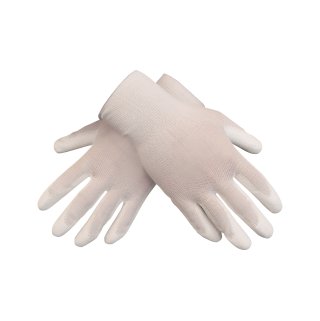 MP assembly gloves PU Size 8 white