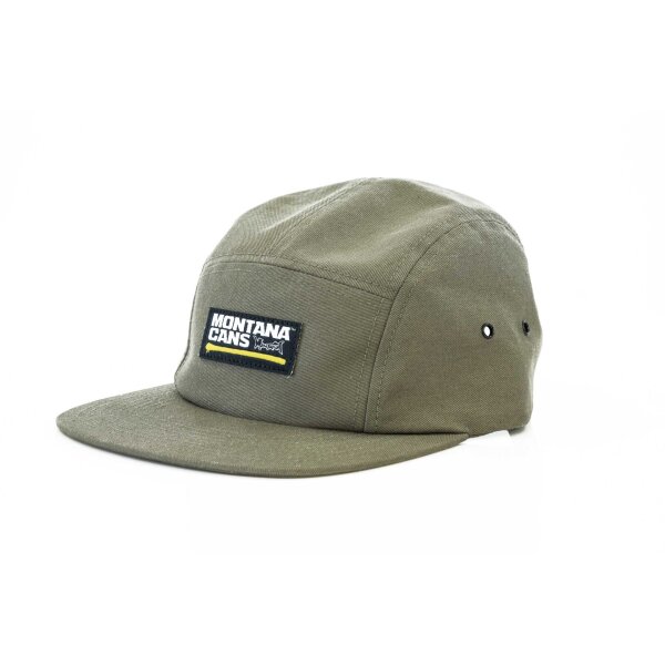 Montana 5Panel Cap - Khaki Baseball-Kappe