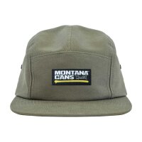 Montana 5Panel Cap - Khaki Baseball-Kappe