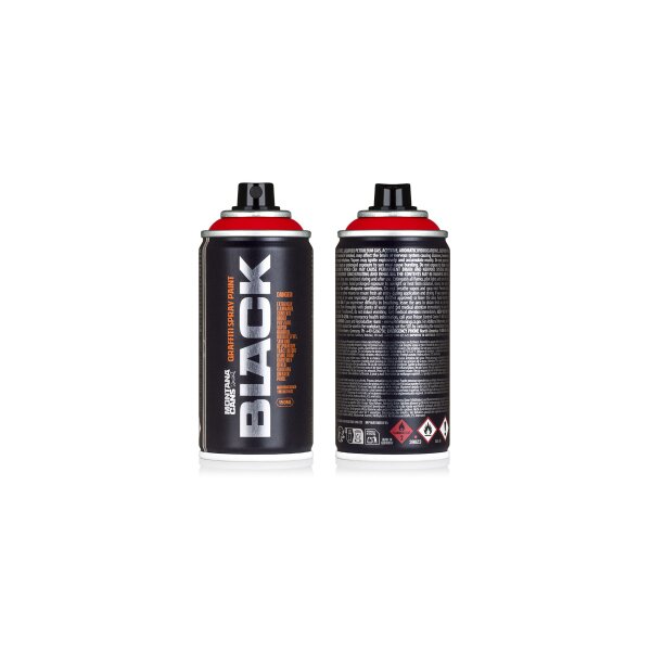Graffiti-Tiny-Spray Montana Black rot, schwarz, weiß, silber, blau grün 150ml